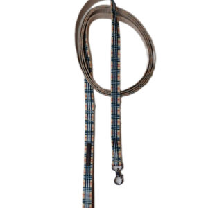 Smycz Tofi beżowa kratka