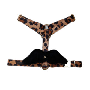 Szelki guard panterka beżowa Leo