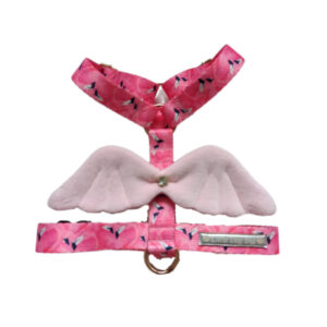 Szelki guard różowe flaminga