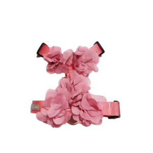 Szelki guard kwiatuszki różowe