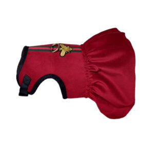 Szelko-sukienka Gufo bordowa