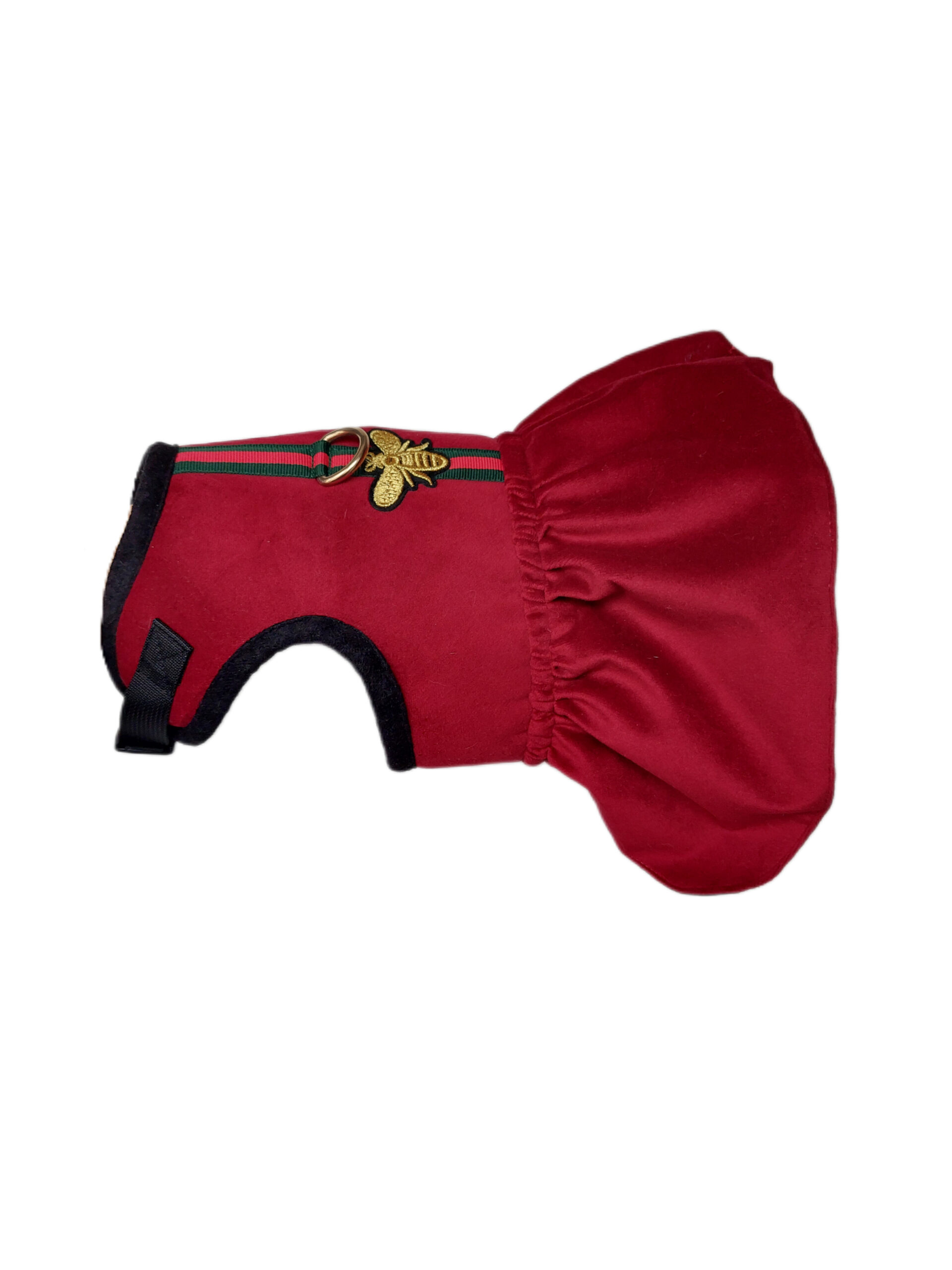 Szelko-sukienka Gufo bordowa